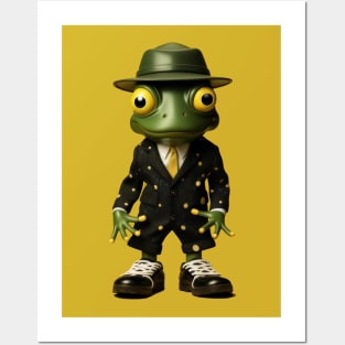 Dapper Amphibian: The Sartorial Frog Posters and Art